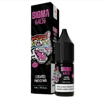 Liquid Sigma Salts 10ml 20mg Cukierki Owocowe